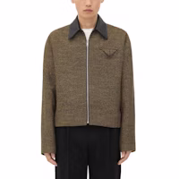 Bottega Veneta FW24 Zip-Up Collared Long-Sleeve Jacket Men’s Linen Color 810404V4M707278 Bottega Veneta FW24 Zip-Up Collared Long-Sleeve Jacket Men’s Linen Color 810404V4M707278
