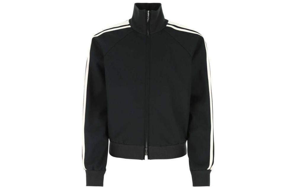 Bottega Veneta Green Colorblock Zipper Jacket FW22 696359V19M03413