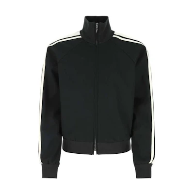 Bottega Veneta Green Colorblock Zipper Jacket FW22 696359V19M03413