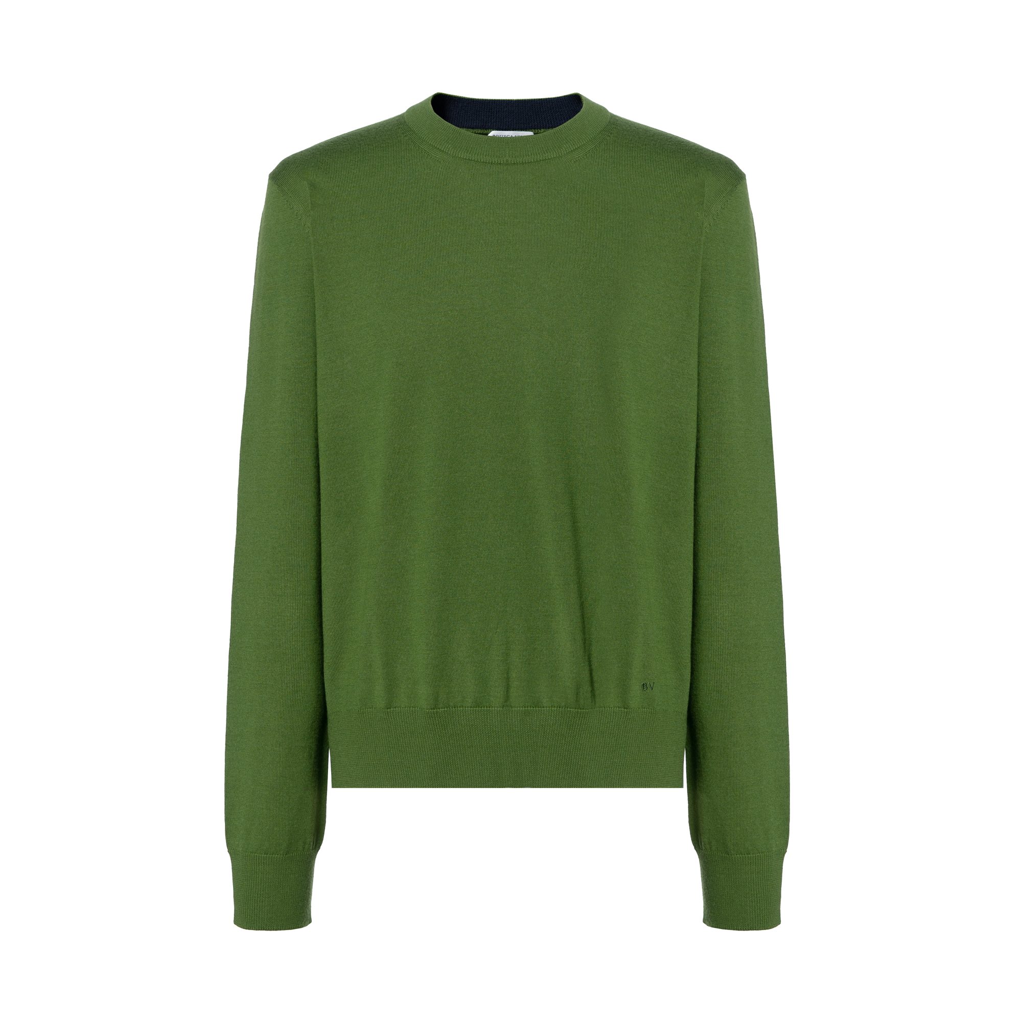 Buy ボッテガヴェネタ グリーン クルーネックプルオーバーセーター SS23 730646V2MS03052