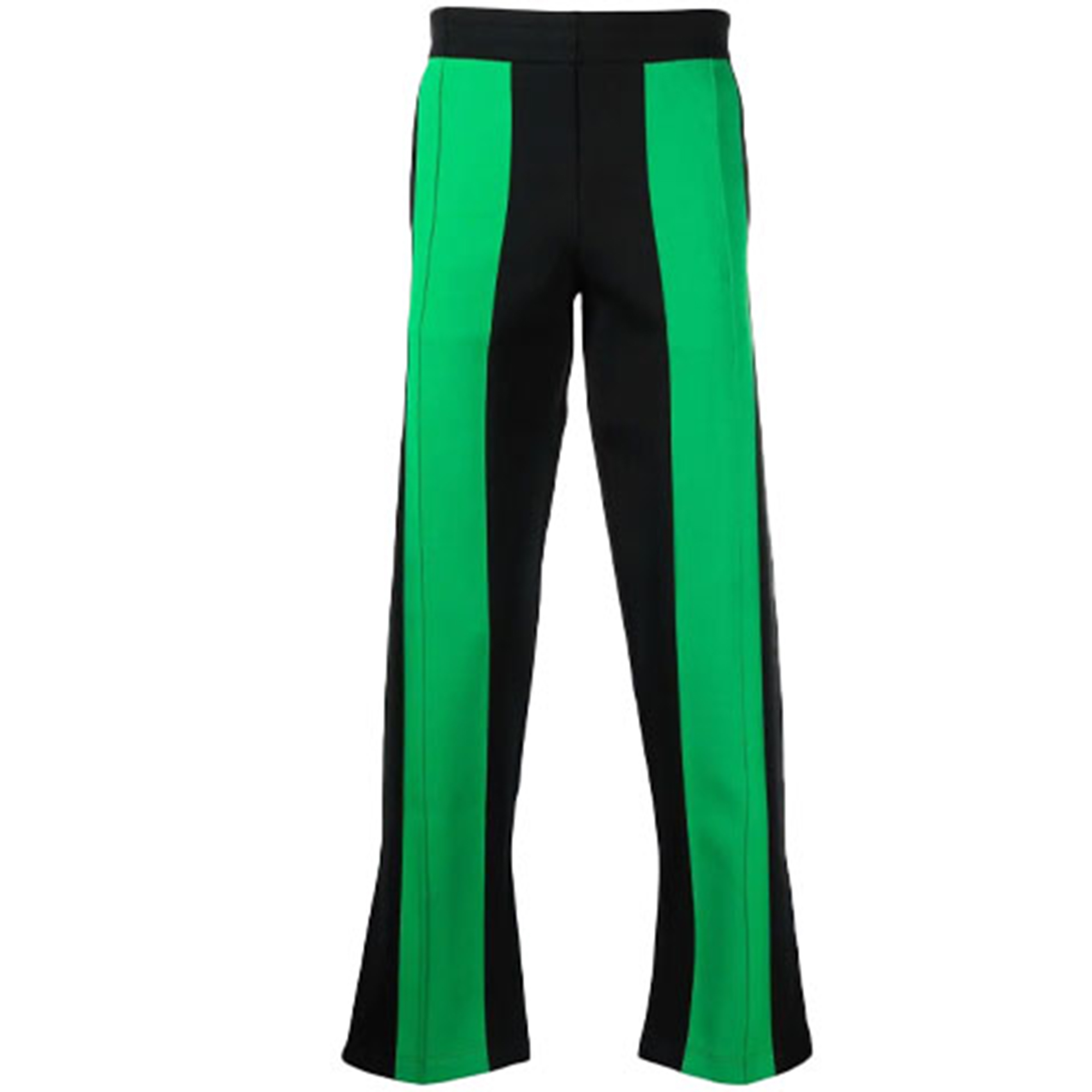 Bottega Veneta Green Elastic Waist Straight-Leg Casual Pants 665907V0C101076