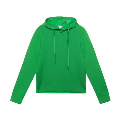 Bottega Veneta Green FW22 Solid Pullover Hoodie 707855VKN304809