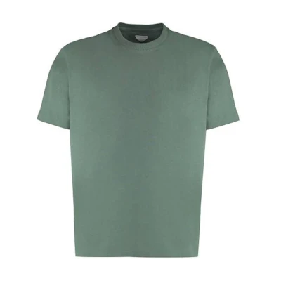 Bottega Veneta Green Loose Fit Crew Neck T-Shirt 744965VF1U03099