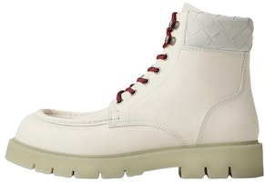 Bottega Veneta Haddock Lace-Up Ankle Boot 'White' 763713-V2WT1-9013 Bottega Veneta Haddock Lace-Up Ankle Boot 'White' 763713-V2WT1-9013