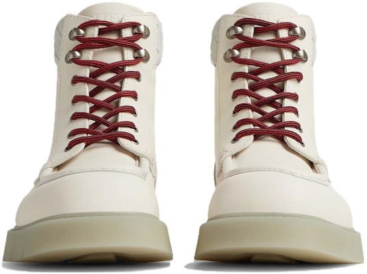Bottega Veneta Haddock Lace-Up Ankle Boot 'White' 763713-V2WT1-9013 Lookbook Bottega Veneta Haddock Lace-Up Ankle Boot 'White' 763713-V2WT1-9013