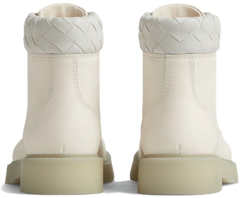 Bottega Veneta Haddock Lace-Up Ankle Boot 'White' 763713-V2WT1-9013 Shop Bottega Veneta Haddock Lace-Up Ankle Boot 'White' 763713-V2WT1-9013
