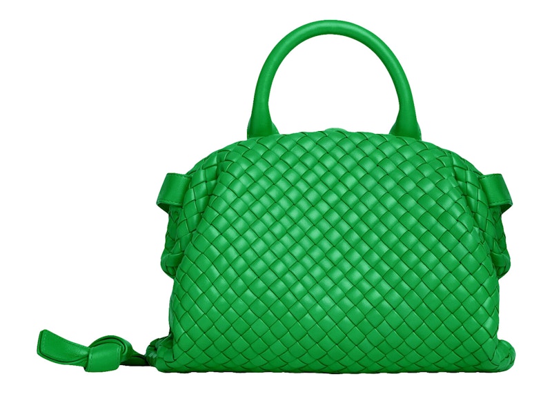 Bottega Veneta Handle Intrecciato Top Handle Small Parakeet