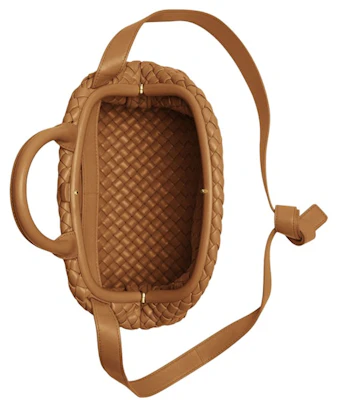 Bottega Veneta小駝色Intrecciato編織手提包 Lookbook Bottega Veneta小駝色Intrecciato編織手提包