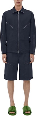 Bottega Veneta Hooded Zip Jacket SS23 Navy Blue 725847VKV104246 Buy Bottega Veneta Hooded Zip Jacket SS23 Navy Blue 725847VKV104246