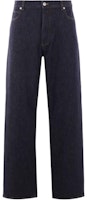 Bottega Veneta Indigo Wide Leg Jeans Loose Fit Denim Indigo. 813512V0W204245 Bottega Veneta Indigo Wide Leg Jeans Loose Fit Denim Indigo. 813512V0W204245