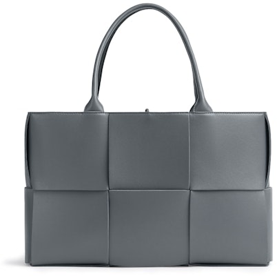 Bottega Veneta Intrecciato Arco Tote Medium Thunder Buy Bottega Veneta Intrecciato Arco Tote Medium Thunder
