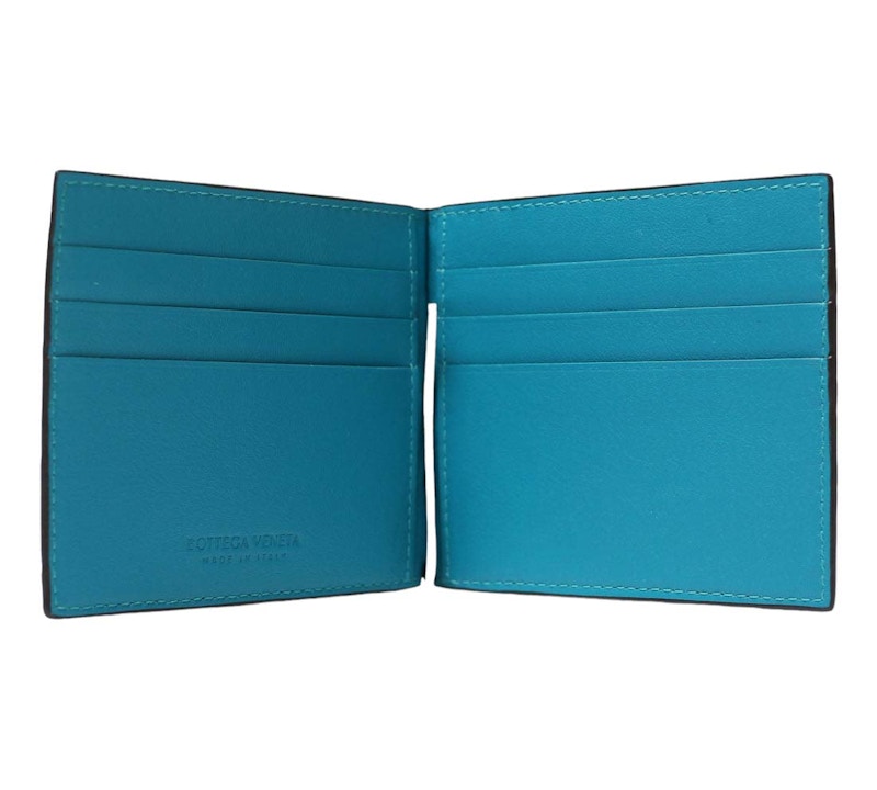 Order 보테가 베네타 인트레치아토 빌클립 지갑 (브라운/틸)
