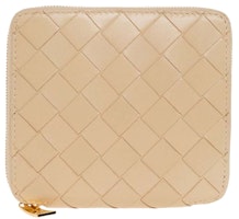 Bottega Veneta Intrecciato Leather Wallet Porridge Bottega Veneta Intrecciato Leather Wallet Porridge