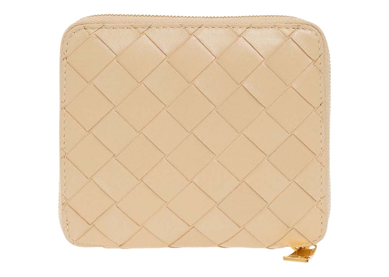 Order Dompet Kulit Bottega Veneta Intrecciato dalam Warna Porridge