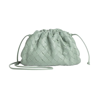Bottega Veneta Intrecciato Pouch Mini New Sauge