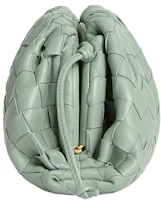Order Bottega Veneta 綠鼠尾草色迷你編織手拿包