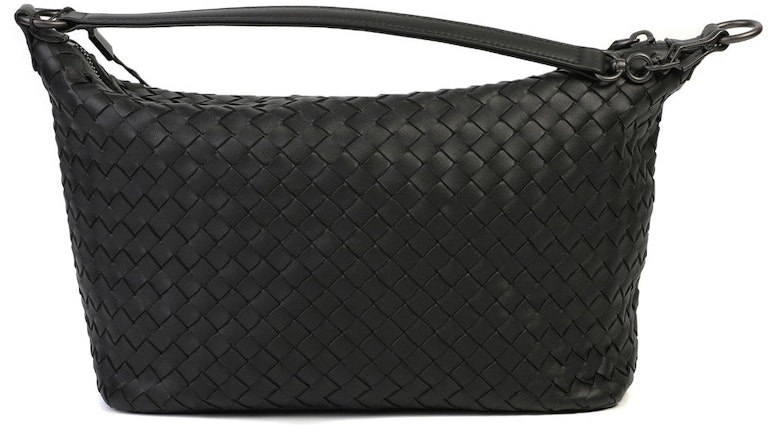 bottega-veneta-intrecciato-shoulder-bag-small-black