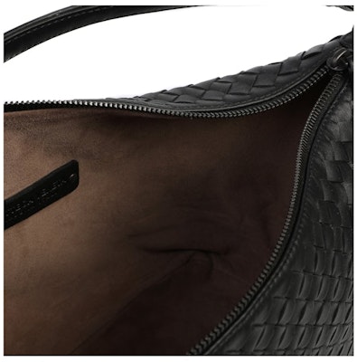 Bottega Veneta Beg Galas Intrecciato Kecil Hitam Lookbook Bottega Veneta Beg Galas Intrecciato Kecil Hitam