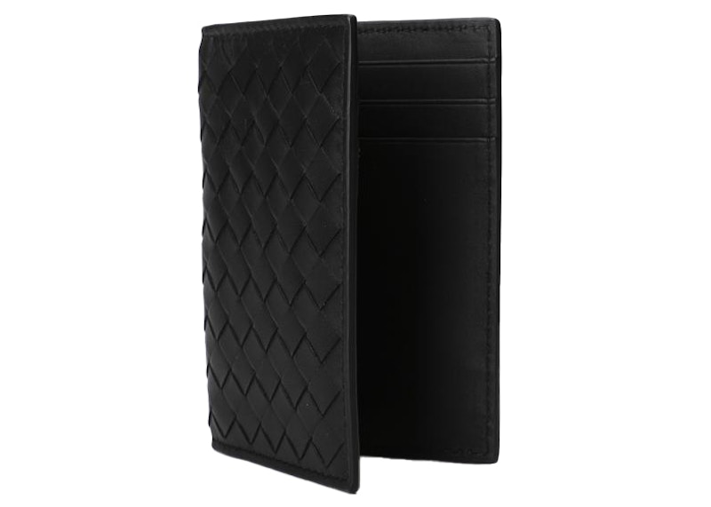 Lookbook Bottega Veneta Kad Pemegang Hitam Intrecciato Weave