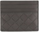 Buy 葆蝶家Intrecciato编织卡片夹黑色
