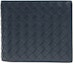 Buy Bottega Veneta 深藍色編織皮夾