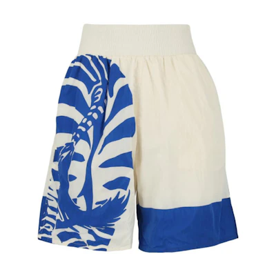 Bottega Veneta Ivory Colorblock Straight Shorts SS23 623053VKTB08826