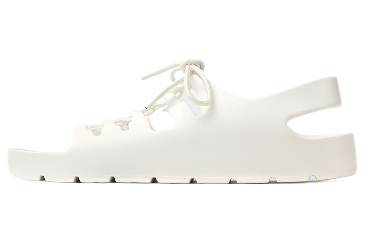 Bottega Veneta Jelly White Slide Sandals - Stylish and Versatile 692006V11T09083