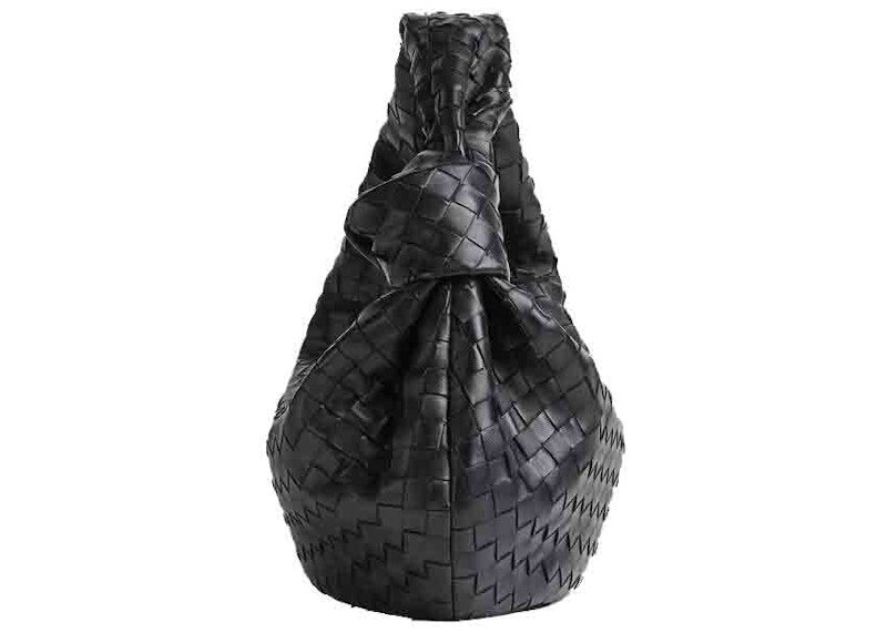 Order Bottega Veneta 經典編織黑色Jodie手袋