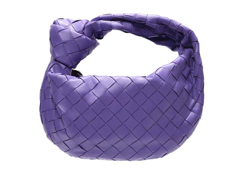 Bottega Veneta Jodie Mini Intrecciato Purple