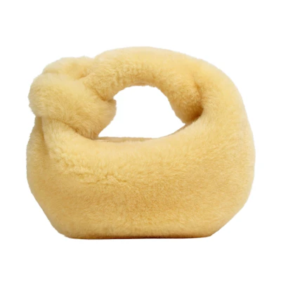 Bottega Veneta Jodie Mini Shearling Teddy