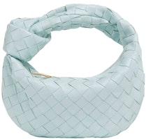 Bottega Veneta Jodie Mini Teal Washed Bottega Veneta Jodie Mini Teal Washed