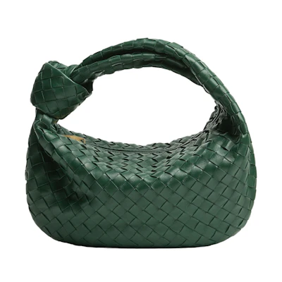 Bottega Veneta Jodie Shoulder Bag Teen Intrecciato Raintree