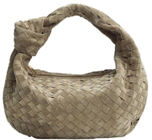 Bottega Veneta Jodie Shoulder Bag Teen Intrecciato Taupe Bottega Veneta Jodie Shoulder Bag Teen Intrecciato Taupe