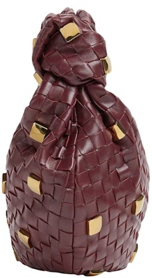 Bottega Veneta Jodie Shoulder Bag Teen Metallic Embellishment Barolo Order Bottega Veneta Jodie Shoulder Bag Teen Metallic Embellishment Barolo