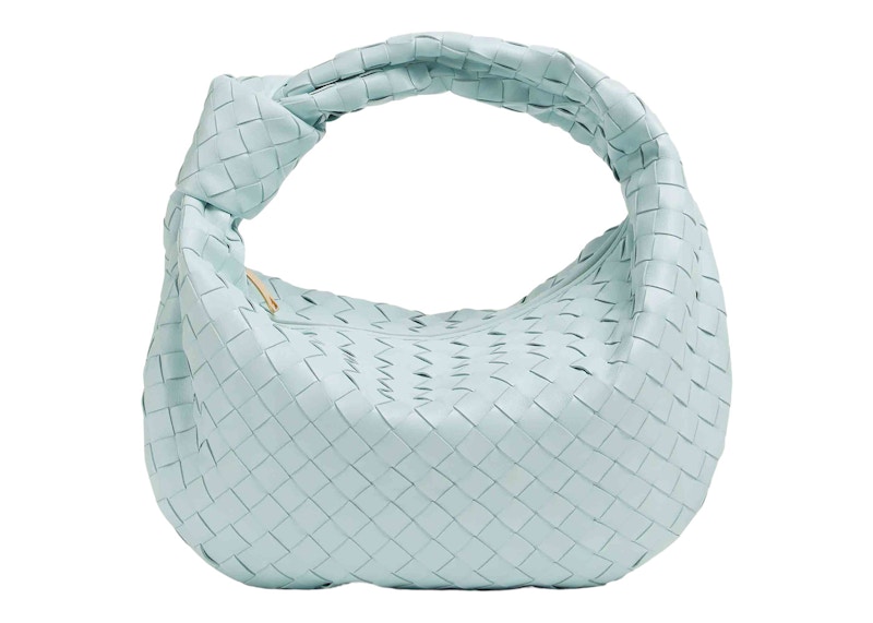 Bottega Veneta Jodie Teen Teal Washed