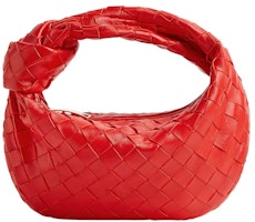 Bottega Veneta Jodie Top Handle Bag Mini Intrecciato Redstone Bottega Veneta Jodie Top Handle Bag Mini Intrecciato Redstone