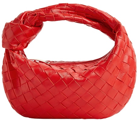 Bottega Veneta Jodie Top Handle Bag Mini Intrecciato Redstone Buy Bottega Veneta Jodie Top Handle Bag Mini Intrecciato Redstone