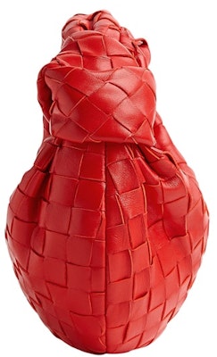 Bottega Veneta Jodie Top Handle Bag Mini Intrecciato Redstone Order Bottega Veneta Jodie Top Handle Bag Mini Intrecciato Redstone