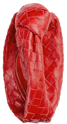 葆蝶家Jodie手提包迷你Intrecciato紅瑪瑙色 Lookbook 葆蝶家Jodie手提包迷你Intrecciato紅瑪瑙色