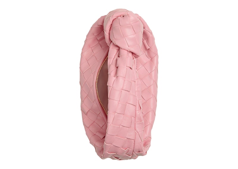 Lookbook 葆蝶家Jodie迷你义大利编织粉色手提包