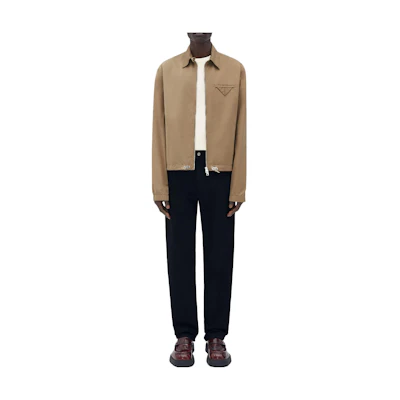 Bottega Veneta Khaki Solid Triangle Pocket Jacket 728167VF4K09640