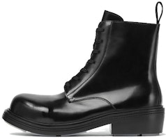Bottega Veneta Lace-Up Leather Boots 'Black' 763727V3H801000 Bottega Veneta Lace-Up Leather Boots 'Black' 763727V3H801000