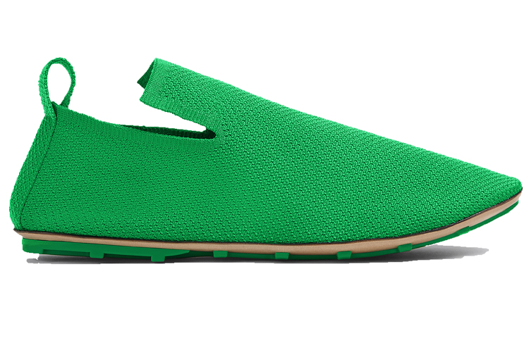 Bottega Veneta Lattice Flat 'Green Fashion Versatile' 圖 2