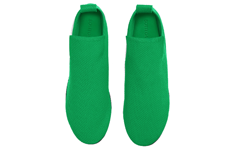 Bottega Veneta Lattice Flat 'Green Fashion Versatile' 圖 3