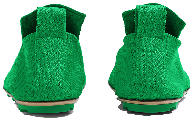 Bottega Veneta Lattice Flat 'Green Fashion Versatile' 圖 5