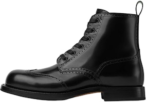 Bottega Veneta Leather Brogue Lace-Up Ankle Boot 'Black' 730260V20V01000 Bottega Veneta Leather Brogue Lace-Up Ankle Boot 'Black' 730260V20V01000