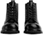 Bottega Veneta But Kulit Brogue Lace-Up Ankle 'Hitam' 730260V20V01000