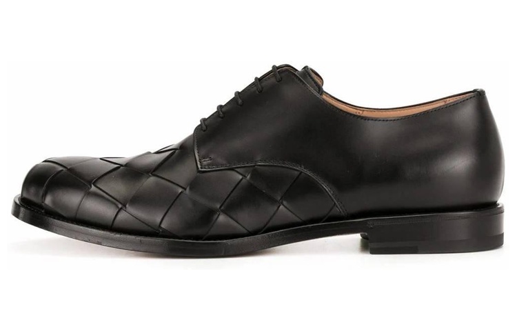 Bottega Veneta Leather Lace-Up 'Black Fashion' 578272VBPB11000