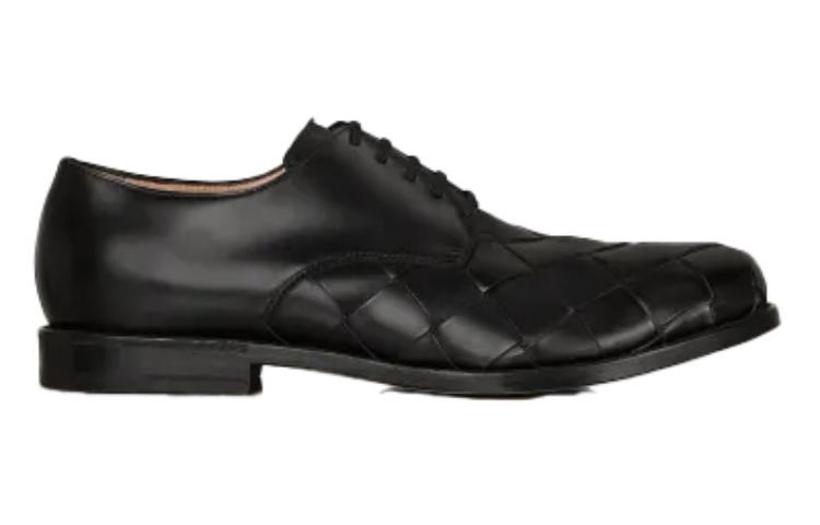 Order Bottega Veneta Zapatos de Cuero con Cordones 'Moda Negra' 578272VBPB11000