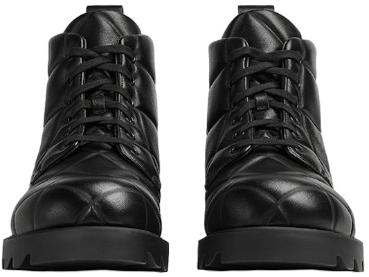 Bottega Veneta Leather Lace-Up Boots 'Black' 708999V02X01000 Order Bottega Veneta Leather Lace-Up Boots 'Black' 708999V02X01000